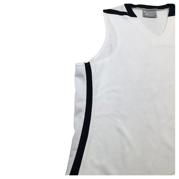 Champion - Double Dry Mesh White / Black Tank Top L - NWOT - Picture 5 of 13